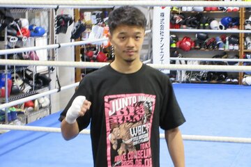 王座統一戦へ意気込む中谷潤人