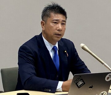 ＮＨＫ党離党を表明した斉藤健一郎参院議員