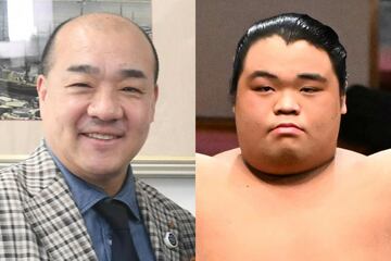 西村誠司社長（左）と藤凌駕