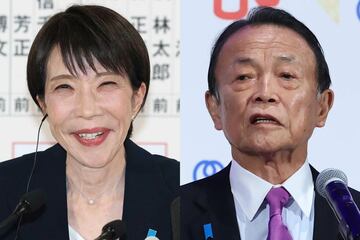 高市早苗首相と麻生太郎副総裁