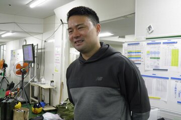 復帰戦に向けて緊張の面持ちの末木浩二