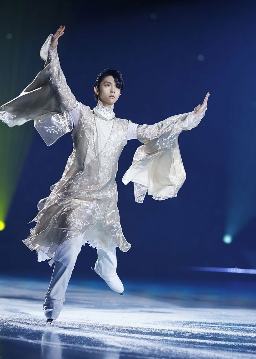 今年のnotte stellataで華麗な舞を見せた羽生結弦（©notte stellata）