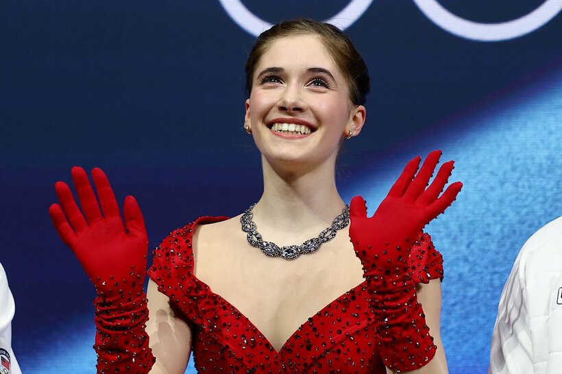フィギュアスケート女子米国代表のイザボー・レビト（ロイター）