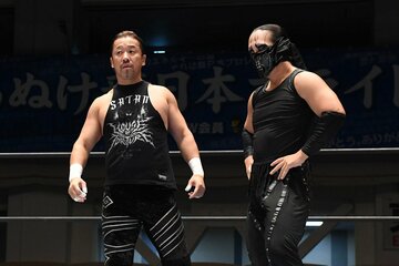 SJTLに「神丸コンビ」として出場中のDOUKI(右)と金丸義信