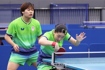 張本、松島ペア