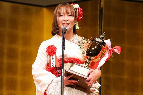 敢闘賞を受賞したSareee