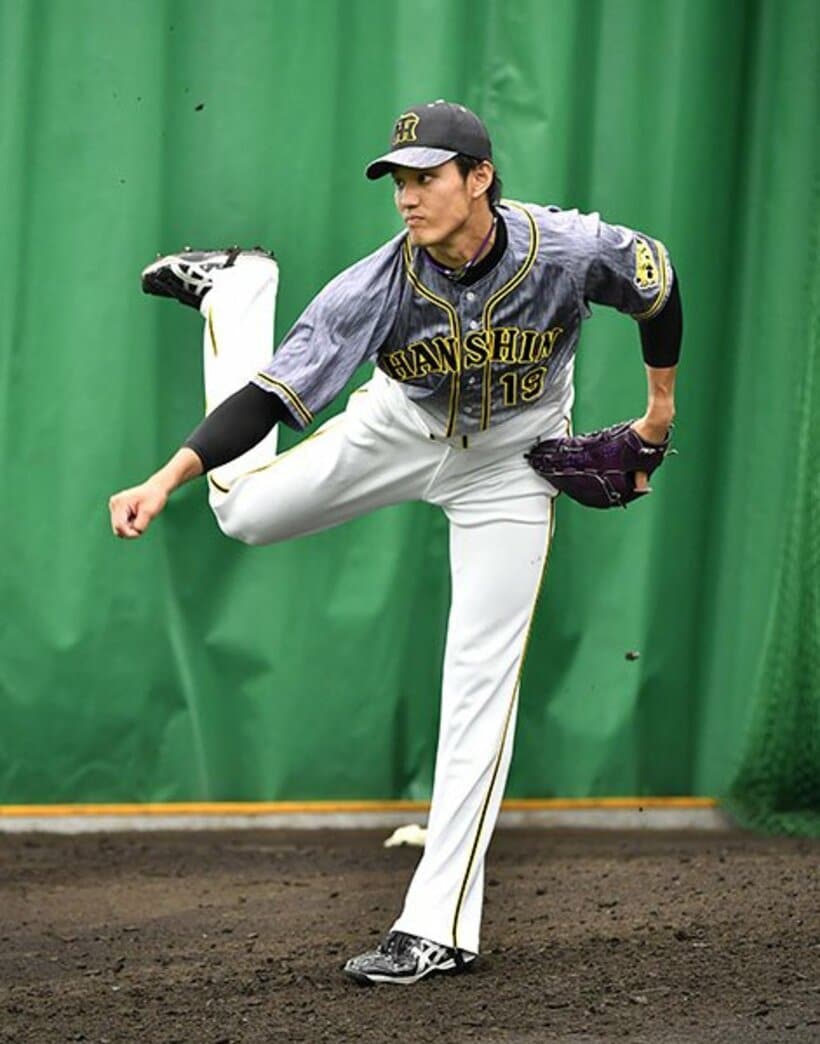  対戦相手を口にしてシミュレーション投球を行った藤浪