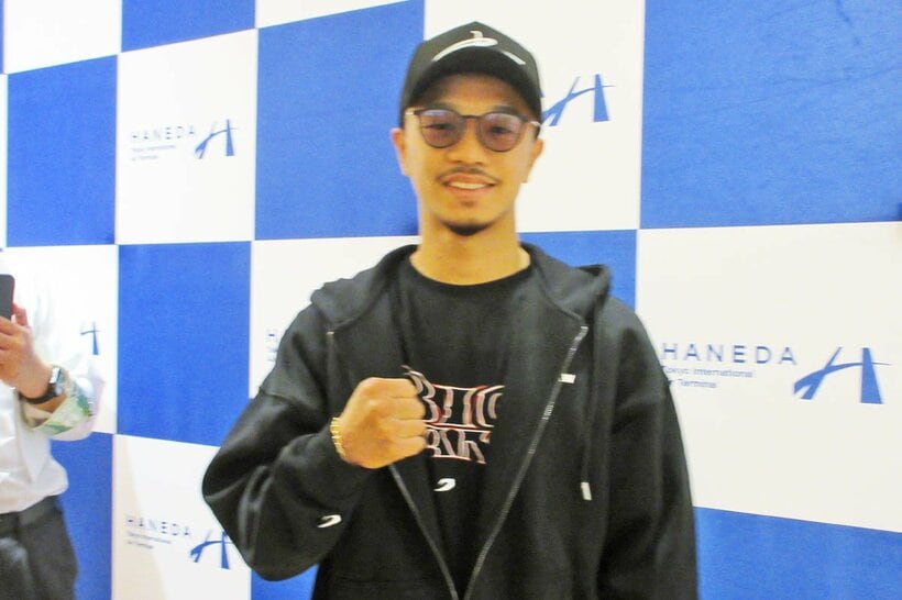 米国合宿から帰国した中谷潤人