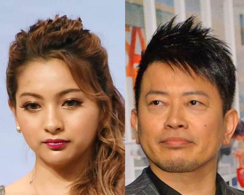  ゆきぽよ(左)と宮迫博之