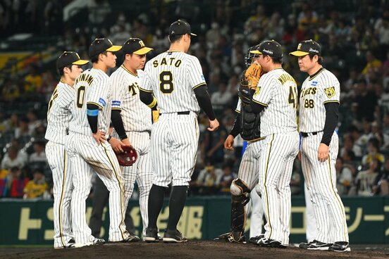 守備でも奮闘を見せている阪神内野陣