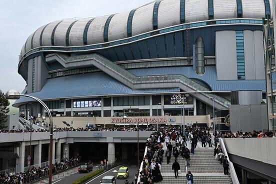 ファンが大集結した京セラドーム周辺