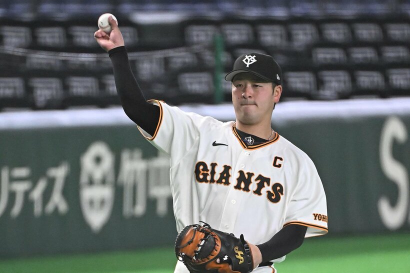 前日練習を行った岸田行倫
