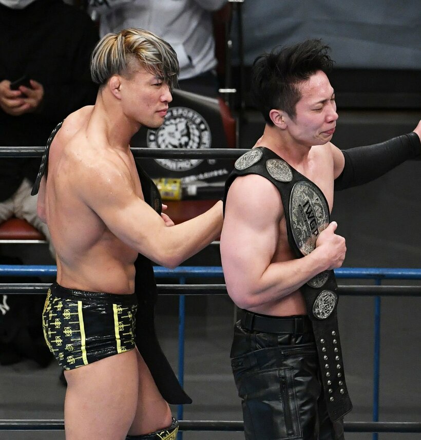 苦楽をともにしてきたYOH（右）とSHO