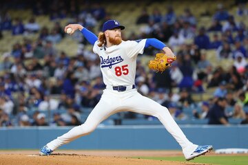 なかなか投球が安定しないドジャース・メイ