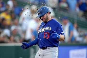 ドジャースのマックス・マンシー（ロイター）