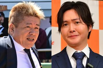 堀江貴文氏（左）とリュウジ氏