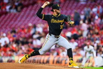 サイ・ヤング賞を受賞したポール・スキーンズ（ロイター）