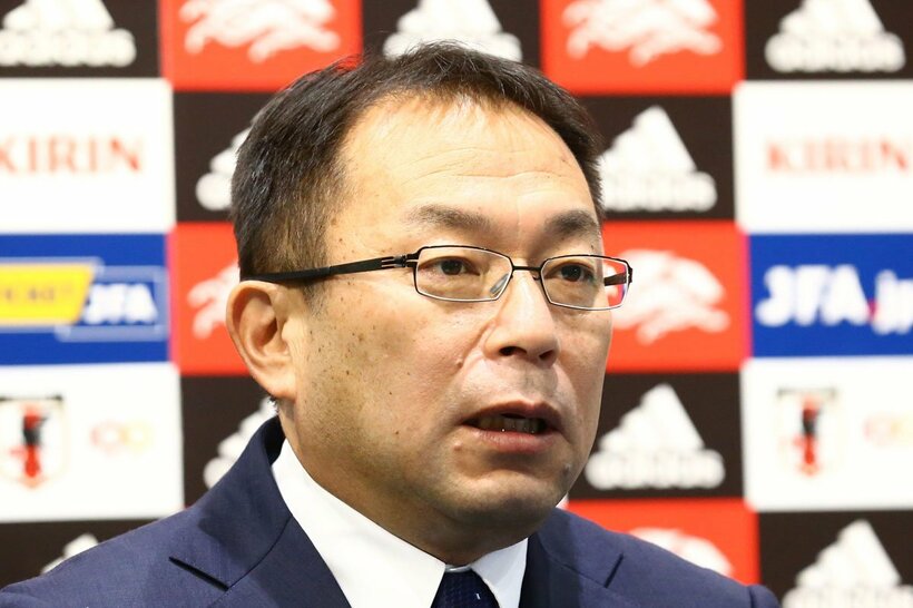 日本サッカー協会の反町康治技術委員長（©JFA）