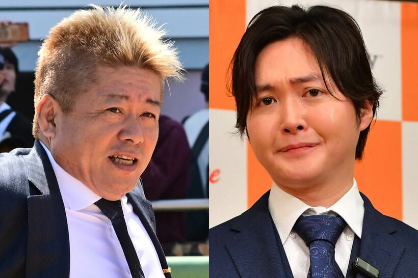 堀江貴文氏（左）とリュウジ氏