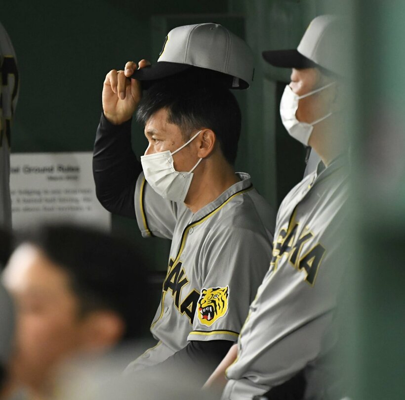  阪神・矢野監督(奥)の胸中は…（東スポWeb）