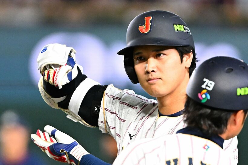 大谷翔平の〝正調式〟お茶たてポーズ