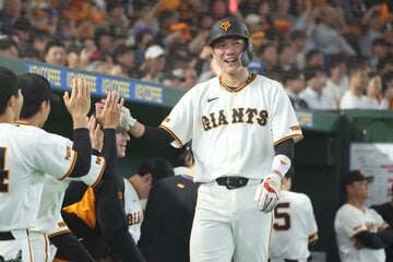 「５番・三塁」でスタメン出場した坂本勇人