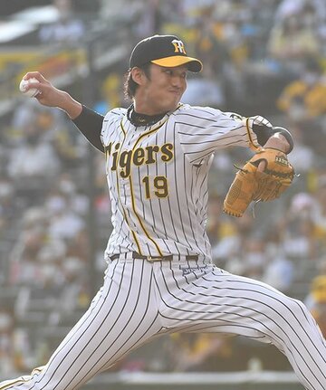  ８回を三者凡退に抑えた藤浪
