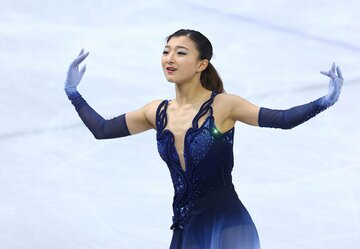 団体銀メダルに貢献した坂本花織