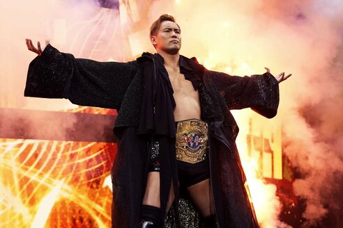 AEW】オカダ・カズチカがAEW世界トリオ王座初戴冠！ 試合後は