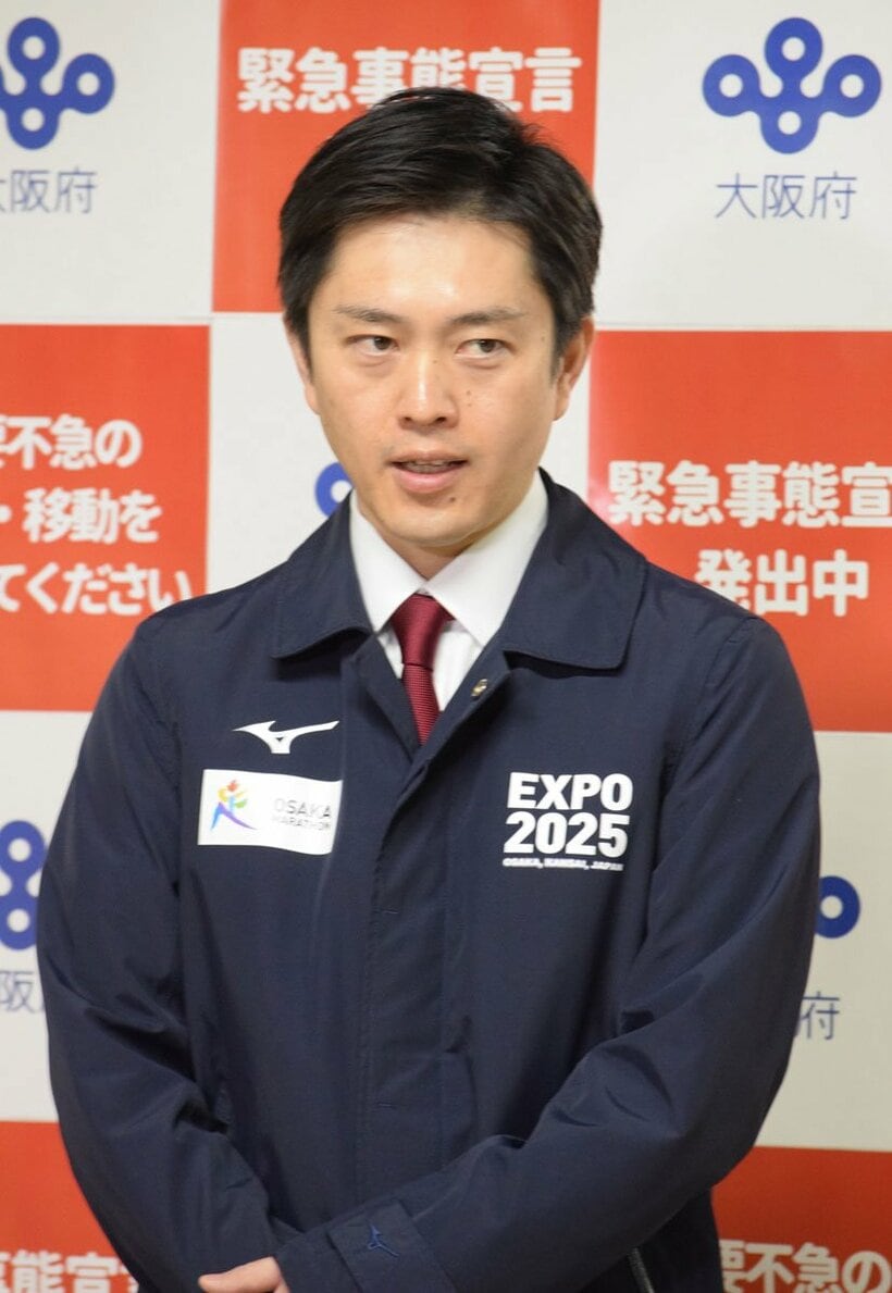  テレビに出まくりの吉村大阪府知事