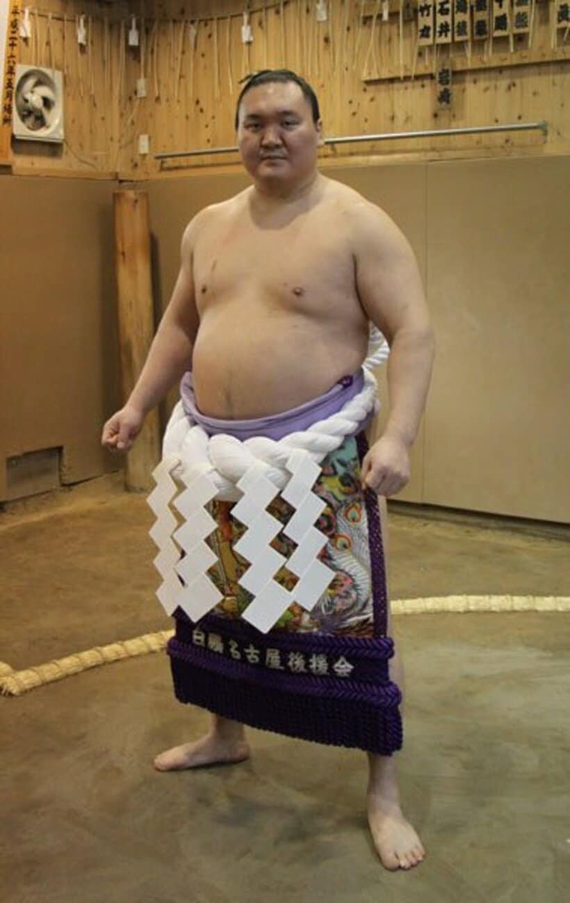  初場所出場が絶望的な白鵬