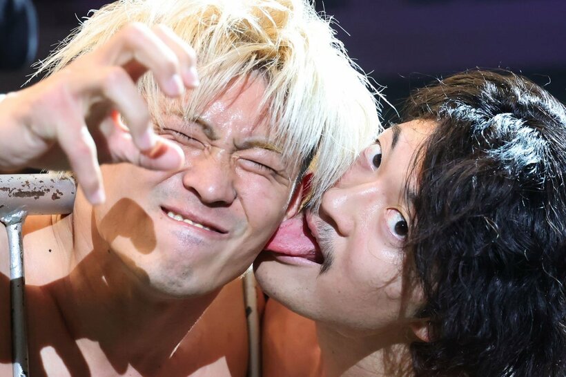 年始の1・1武道館大会で、挑戦者・OZAWA(右)と王者・清宮海斗のGHC戦は特大のインパクトを残した