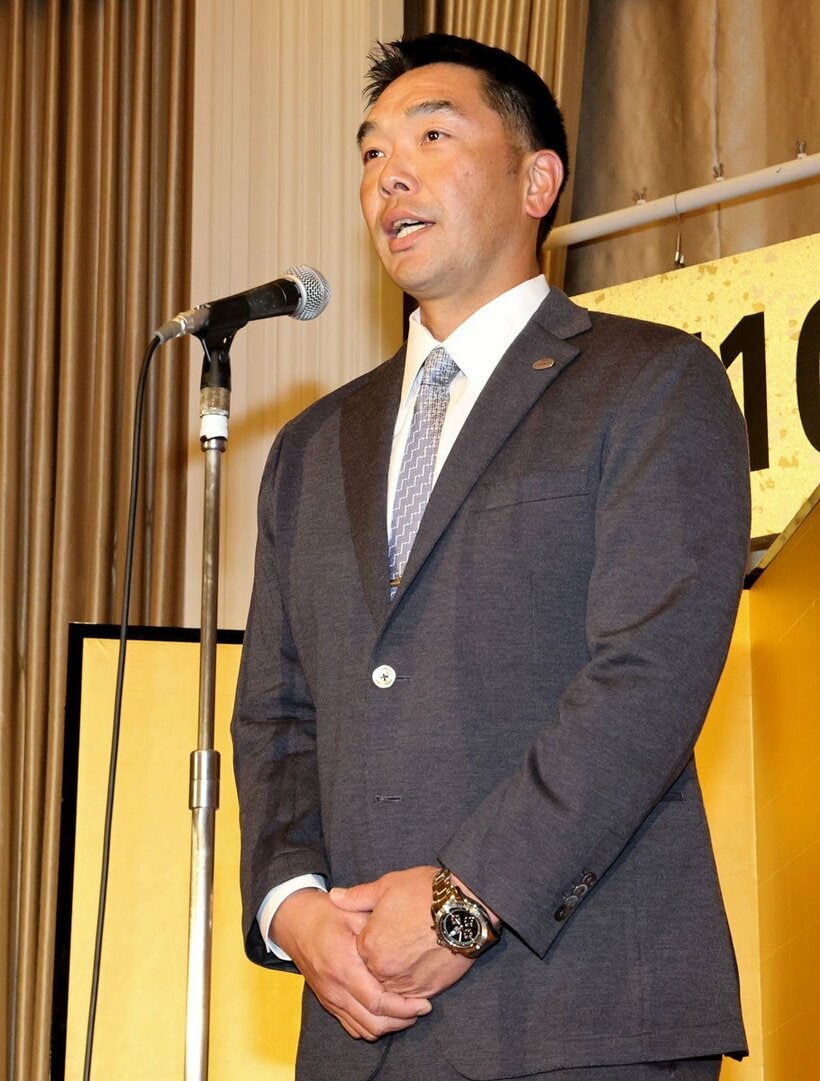関西燦燦会に出席した巨人・阿部監督（巨人軍提供）