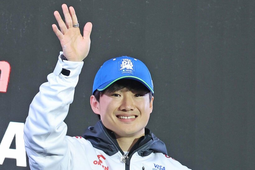 称賛された角田裕毅
