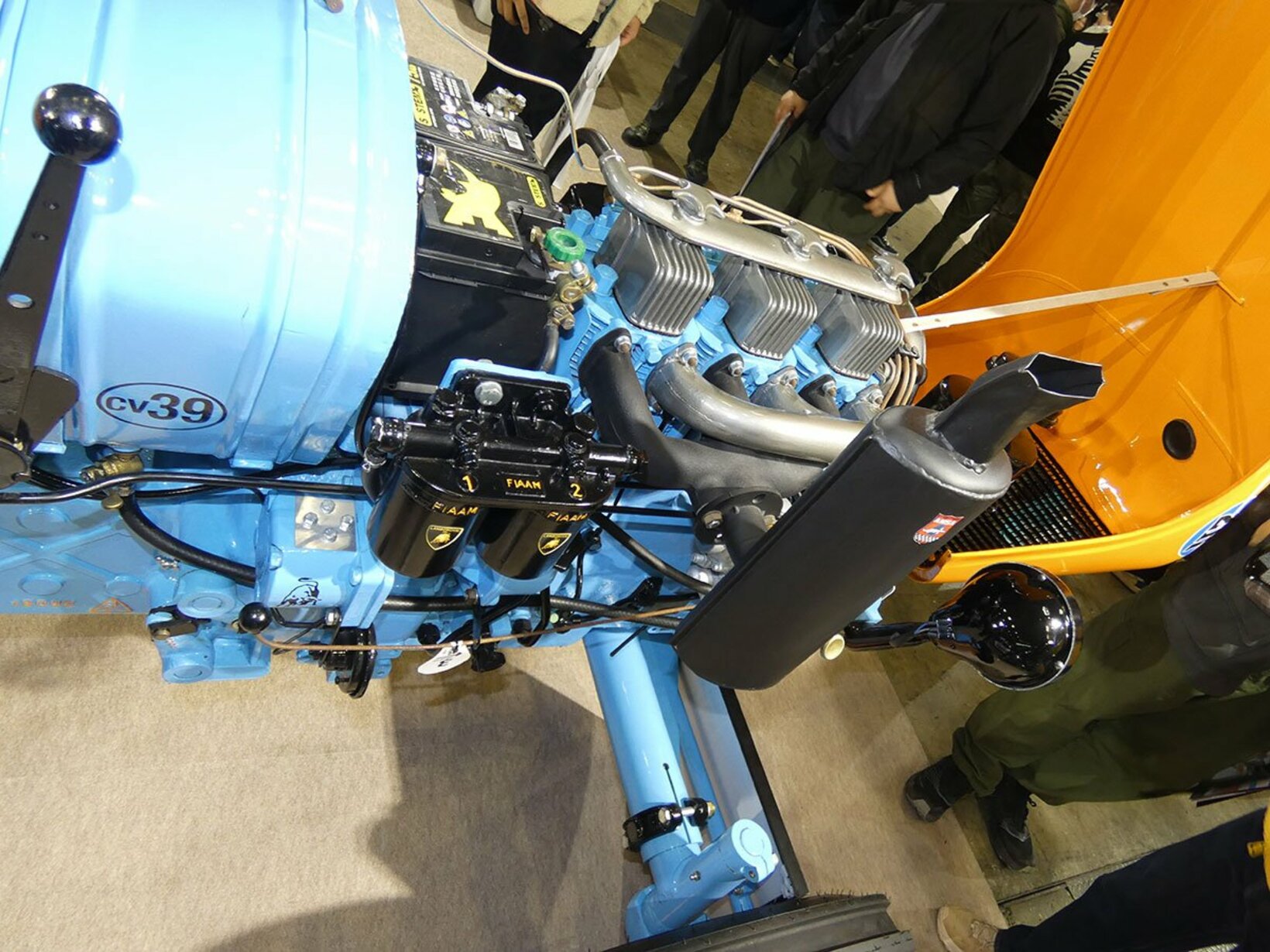 「3352R」モデルのエンジン部分