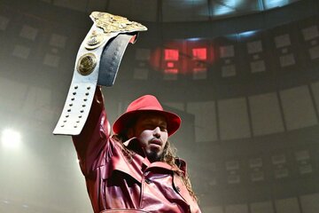 ＩＷＧＰ　ＧＬＯＢＡＬヘビー級王者の辻陽太
