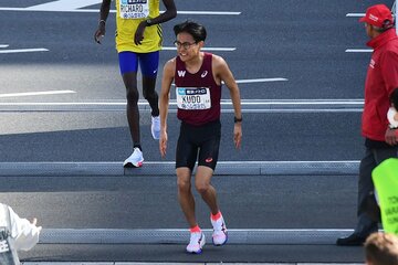 初マラソンでMGC出場権を獲得した工藤慎作