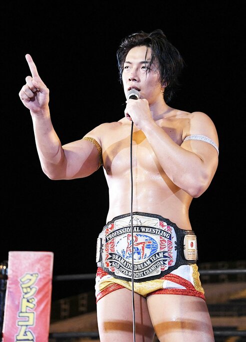 DDT】王者・竹下幸之介「10年目は集大成見せる！」 脱プロテイン