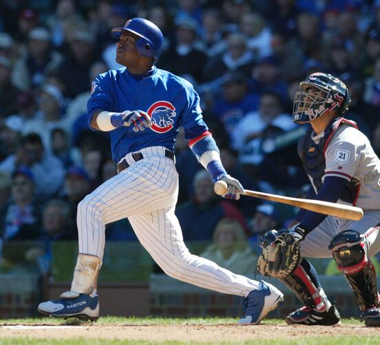 カブスのサミー・ソーサ（２００４年）