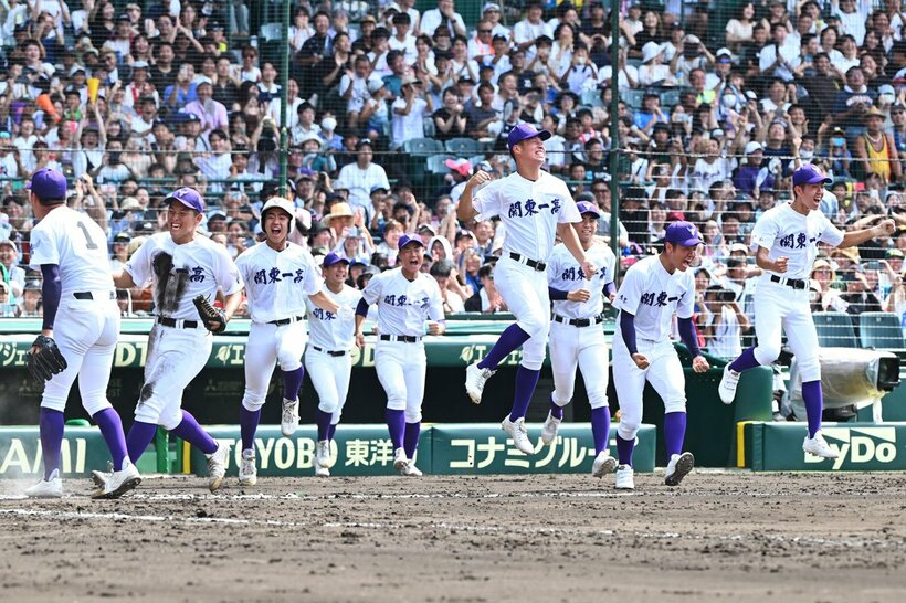 決勝に駒を進めた関東第一