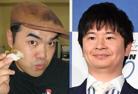  前田健さん（左）とオードリー・若林（東スポWeb）