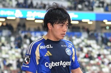 決勝ゴールを挙げた相馬勇紀