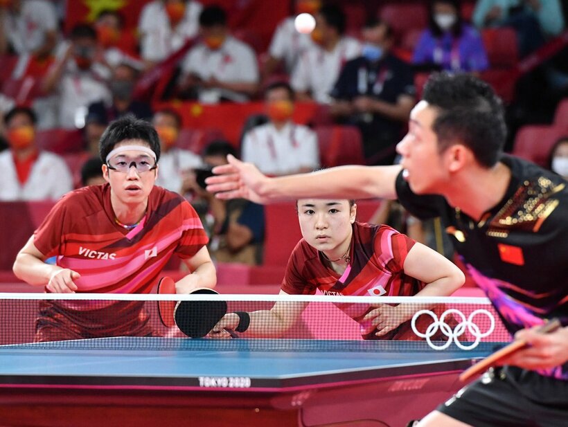  混合ダブルスの決勝は大激戦となったが…
