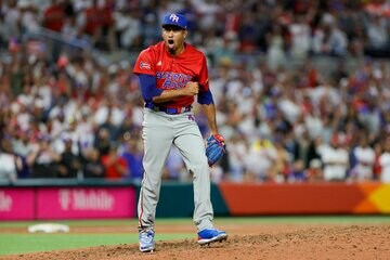 前回２０２３年大会のエドウィン・ディアス（ロイター）