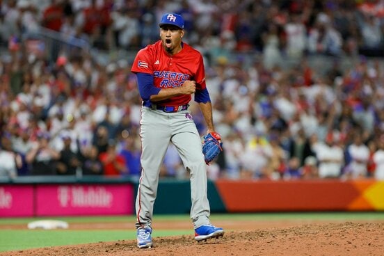 前回２０２３年大会のエドウィン・ディアス（ロイター）