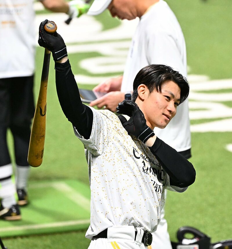 シリーズで遊撃スタメンを任されているソフトバンク・庄子雄大