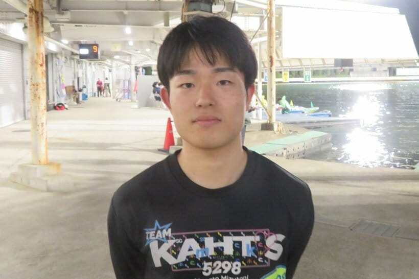 Ｆ休み前の好走を誓った水谷理人