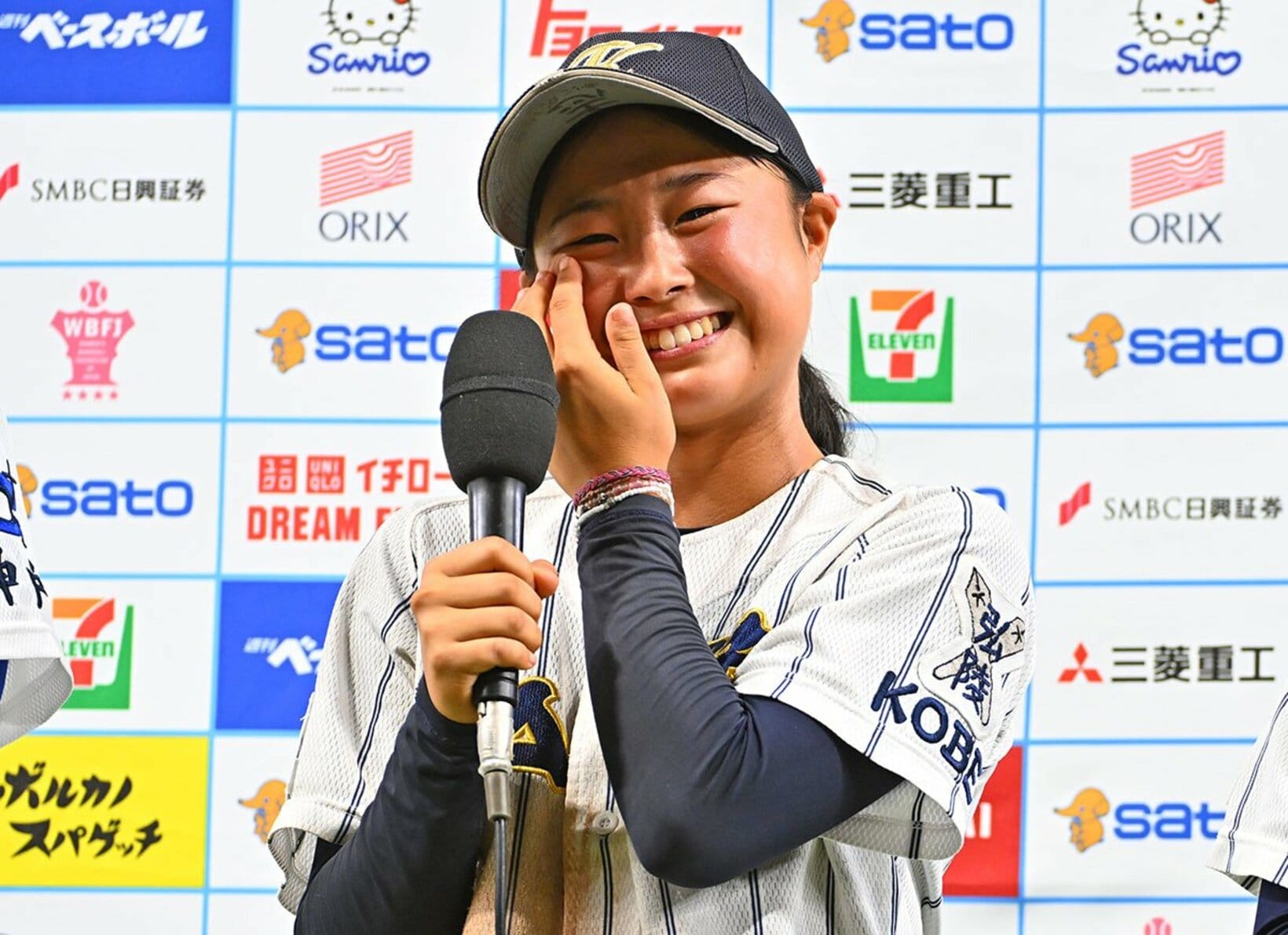 イチロー氏からの称賛を、涙を流して喜ぶ神戸弘陵・福田稟