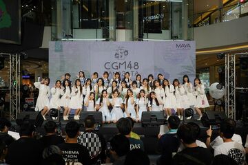 七夕イベントを開催したＣＧＭ４８メンバー
