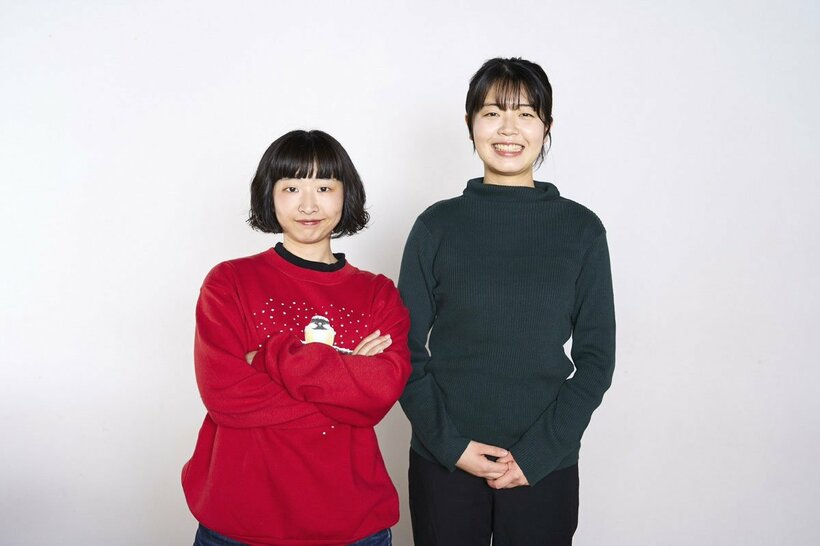 ともだちパンチのつっちゃん（左）と菅谷
